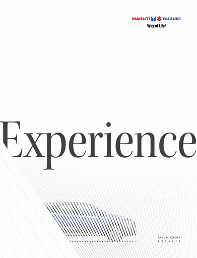 Thumbnail Maruti Suzuki India
 Annual Report 2014-2015