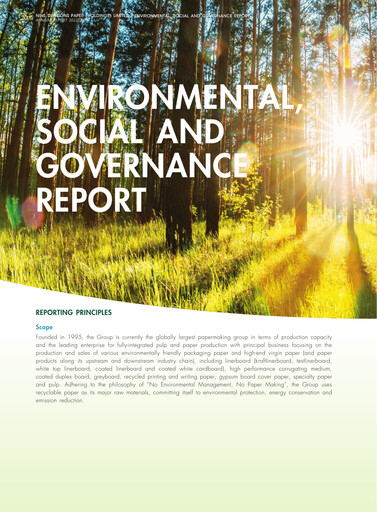 Thumbnail Nine Dragons Paper ESG Report 2022-2023