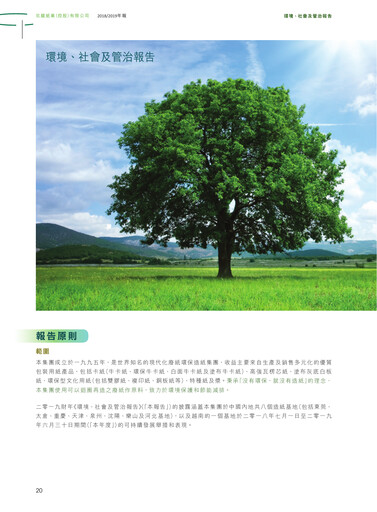 Thumbnail Nine Dragons Paper ESG Report 2018-2019