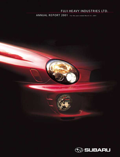 Thumbnail Subaru Annual Report 2001