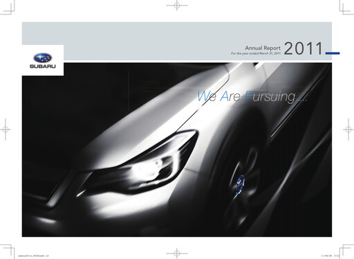 Thumbnail Subaru Annual Report 2011