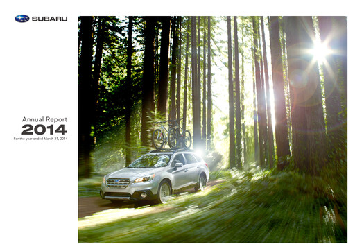 Thumbnail Subaru Annual Report 2014