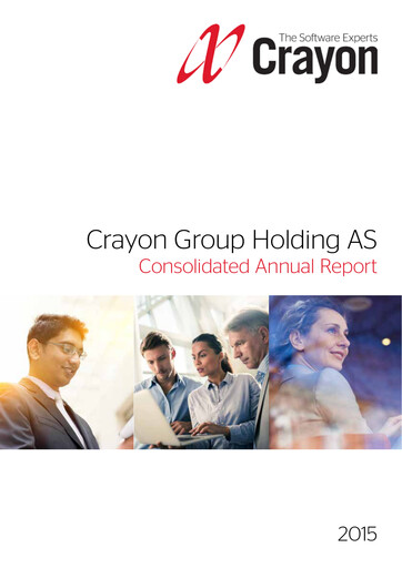 Miniature Crayon Group Rapport annuel 2015