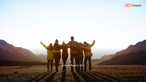 Miniature Crayon Group Rapport annuel 2021