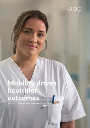 Miniature Arjo AB Rapport annuel 2021