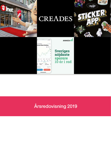 Thumbnail Creades AB Annual Report 2019