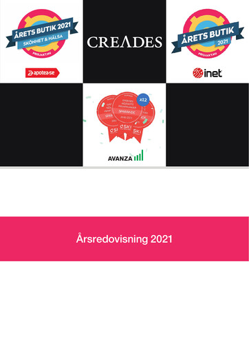 Thumbnail Creades AB Annual Report 2021