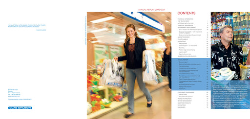 Miniature Clas Ohlson AB Rapport annuel 2006-2007