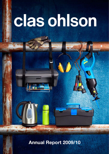 Miniature Clas Ohlson AB Rapport annuel 2009-2010