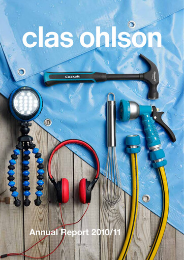 Miniature Clas Ohlson AB Rapport annuel 2010-2011