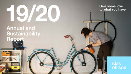 Miniature Clas Ohlson AB Rapport annuel 2019-2020