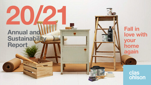 Miniature Clas Ohlson AB Rapport annuel 2020-2021