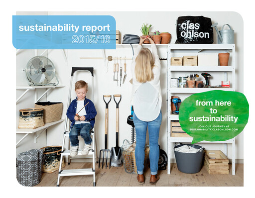 Thumbnail Clas Ohlson AB Sustainability Report 2015-2016