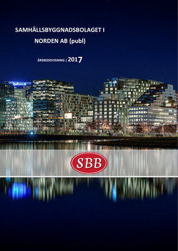 Thumbnail Samhällsbyggnadsbolaget i Norden Annual Report 2017