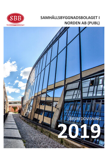 Thumbnail Samhällsbyggnadsbolaget i Norden Annual Report 2019