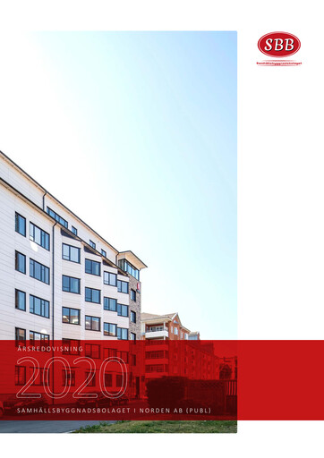 Thumbnail Samhällsbyggnadsbolaget i Norden Annual Report 2020