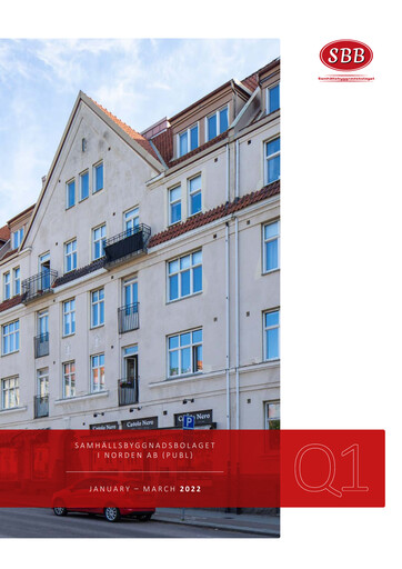 Thumbnail Samhällsbyggnadsbolaget i Norden Quarterly Report 2022-q1