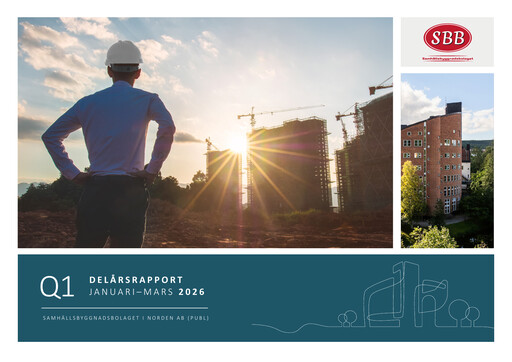 Thumbnail Samhällsbyggnadsbolaget i Norden Quarterly Report 2026-q1