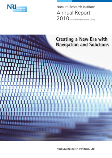 Thumbnail Nomura Research Institute
 Annual Report fy2010
