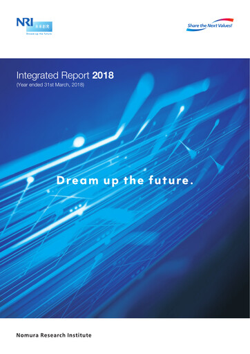 Thumbnail Nomura Research Institute
 Annual Report fy2018
