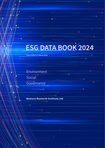 Thumbnail Nomura Research Institute
 ESG Report 2024