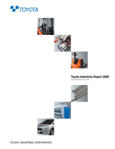 Thumbnail Toyota Industries
 Annual Report fy2009