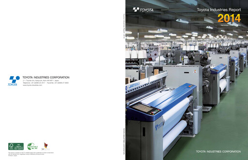 Thumbnail Toyota Industries
 Annual Report fy2014