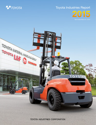 Thumbnail Toyota Industries
 Annual Report fy2015