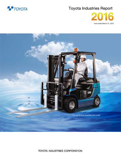Thumbnail Toyota Industries
 Annual Report fy2016