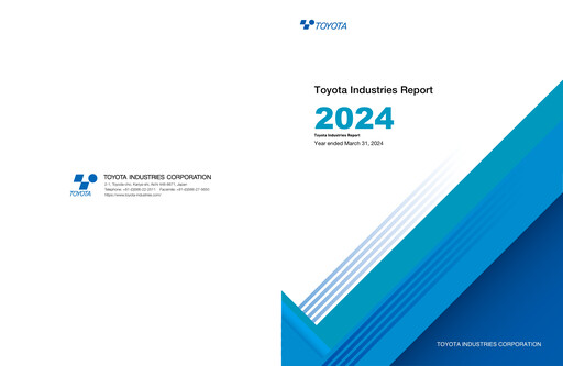 Thumbnail Toyota Industries
 Annual Report fy2024