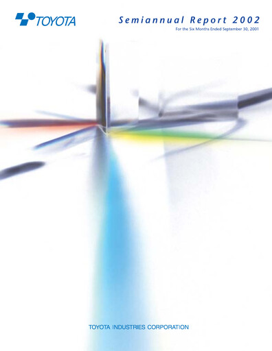 Thumbnail Toyota Industries
 Financial Report fy2002-h1