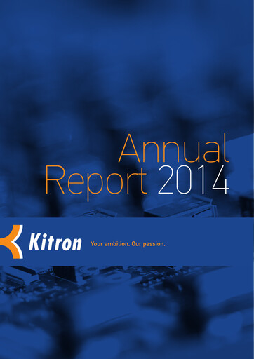 Thumbnail Kitron ASA Annual Report 2014