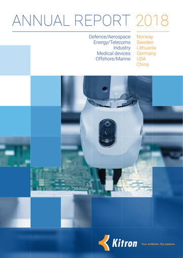 Thumbnail Kitron ASA Annual Report 2018
