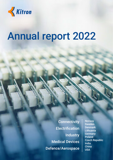 Thumbnail Kitron ASA Annual Report 2022