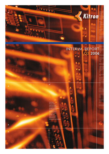 Thumbnail Kitron ASA Quarterly Report 2006-q2