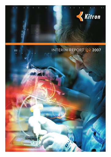 Thumbnail Kitron ASA Quarterly Report 2007-q2