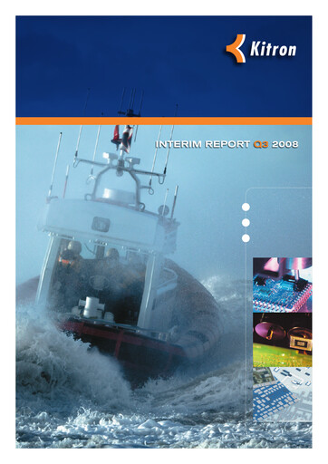 Thumbnail Kitron ASA Quarterly Report 2008-q3