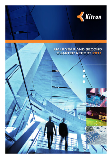 Thumbnail Kitron ASA Quarterly Report 2011-q2
