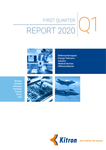 Thumbnail Kitron ASA Quarterly Report 2020-q1