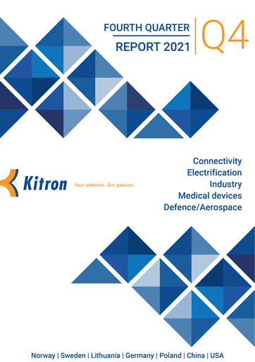 Thumbnail Kitron ASA Quarterly Report 2021-q4