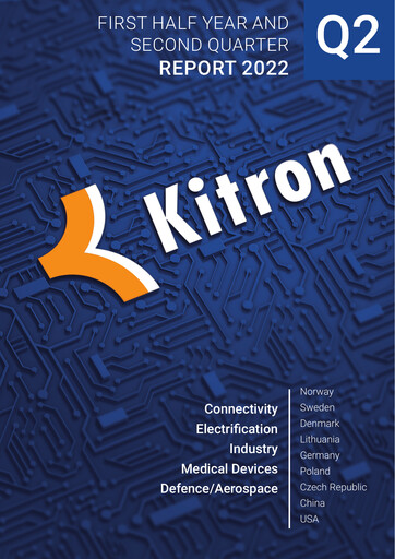 Thumbnail Kitron ASA Quarterly Report 2022-q2