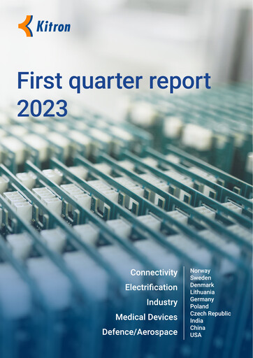 Thumbnail Kitron ASA Quarterly Report 2023-q1