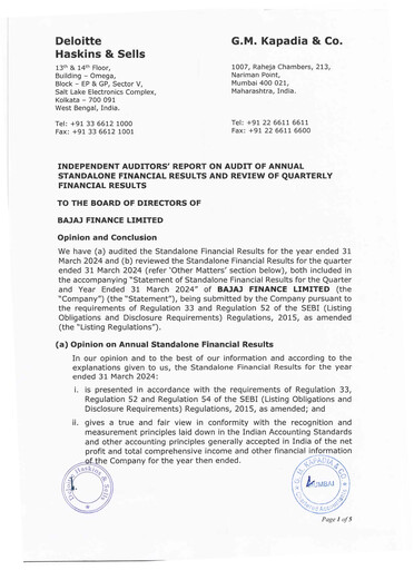 Thumbnail Bajaj Finance Financial Report 2023-2024