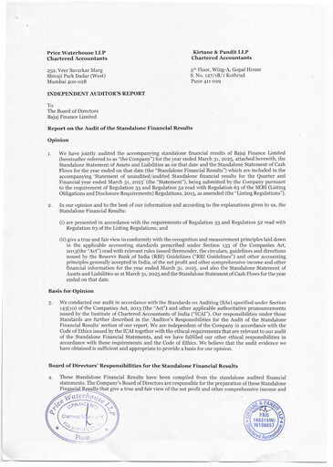 Thumbnail Bajaj Finance Financial Report 2024-2025