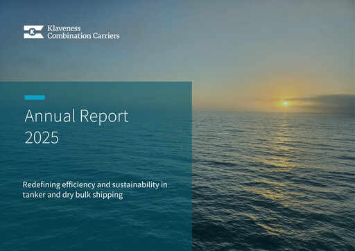 Thumbnail Klaveness Combination Carriers Annual Report 2025