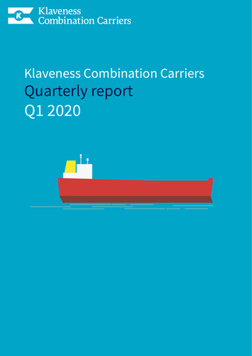 Thumbnail Klaveness Combination Carriers Quarterly Report 2020-q1