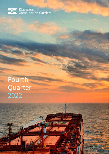Thumbnail Klaveness Combination Carriers Quarterly Report 2022-q4