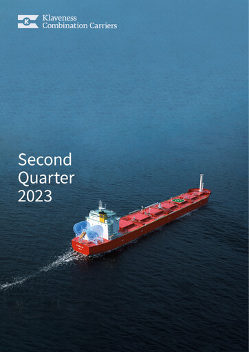Thumbnail Klaveness Combination Carriers Quarterly Report 2023-q2