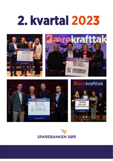 Thumbnail Sparebanken Sør Quarterly Report 2023-q2