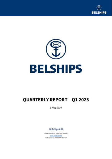 Thumbnail Belships ASA Quarterly Report 2023-q1